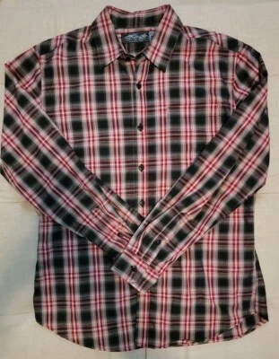 Retrofit Mens Medium Multicolor Plaid Long Sleeve Button Up Plaid Shirt - Image 1 of 4