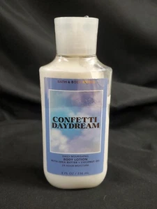 Bath & Body Works Confetti Daydream Loción Corporal Nutritiva Diaria 8oz NUEVO Sellado - Imagen 1 de 3