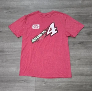 Kevin Harvick Racing Shirt Mens Size Large Red Stewart Haas Nascar Car Graphic - Picture 1 of 8