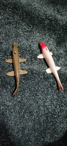Vintage 1970s Plastic Northern Pike & Sucker Spearing Lure Decoy Ice Fishing - Picture 1 of 6