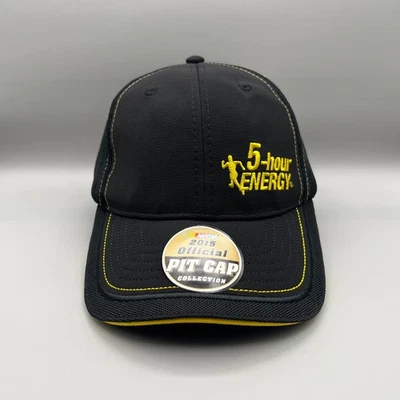 Gorra Clint Bowyer negra #15 2015 5 horas Energy Nascar Racing Chase auténtica Foto 1 de 4