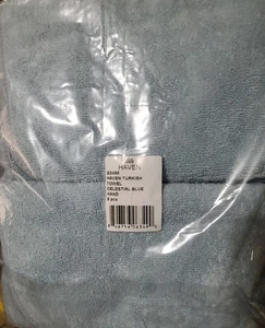 6er Set Haven Handtücher Baumwolle 20x30 Himmelblau - Bild 1 von 4