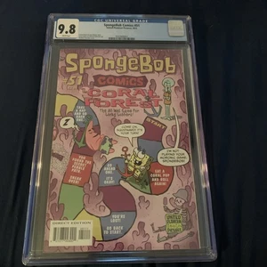 Cómics de Bob Esponja #51 CGC 9,8 2015 solo 3 9,8’s calificados ¡muy raros! - Imagen 1 de 13