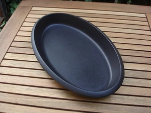 Große LE CREUSET Gratinfom oval Gusseisen Auflaufform Pfanne - Bild 1 von 8