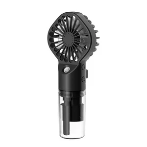 Portable Rechargeable Fan with Misting Spray Stay Cool for Handheld Use - Bild 1 von 15