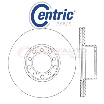 Centric C-TEK Disc Brake Rotor for 1981-1985 Mercedes-Benz 380SL 3.8L V8 - rk Foto 1 de 4