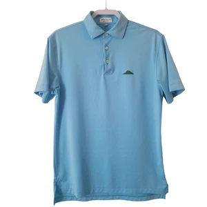 Peter Millar Summer Comfort Mens Polo Shirt Blue Striped Golf Club Size S/M - Bild 1 von 12