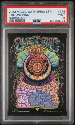 MTG - The One Ring Borderless Poster - PSA 9 Lord of the Rings #748  - Image 1 of 3