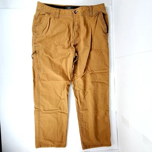 GH Bass Pants Uomo 36x29 Tela Gamba Dritta Abbigliamento da Lavoro Elasticizzato (etichetta dice 36x30) - Foto 1 di 17