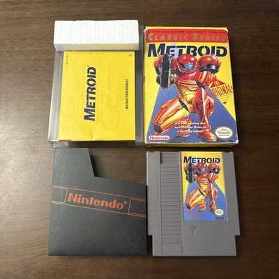 Metroid (Nintendo NES) Completo - Testado - Autêntico - Imagem 1 de 4