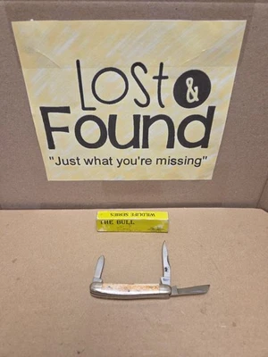 Parker Frost Cutlery The Bull Three Blade Stockman Knife *SEE PICS  - Image 1 of 4