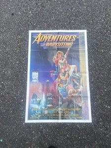 Póster original de la película Adventures in Babysitting 1987 ENVÍO GRATUITO - Imagen 1 de 7