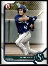 2022 Bowman Prospects Harry Ford Seattle Mariners #BP-78