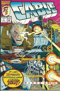 CABLE  " BLOOD & METAL "  N° 1  -  MARVEL  1992 ( COMICS USA ) - Imagen 1 de 1