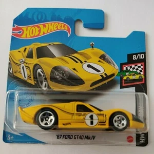 Ford GT40 Mk.IV 1967. Amarillo. Hot Wheels 2021 Race Day 8/10 Mattel Nuevo - Imagen 1 de 7