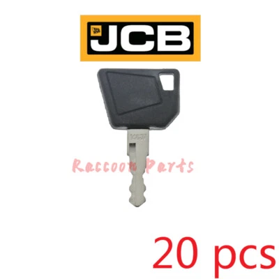 20pcs Fit JCB Bomag Excavator Wacker Neuson TEREX Hamm Vibromax 14607 Master key - Image 1 of 2