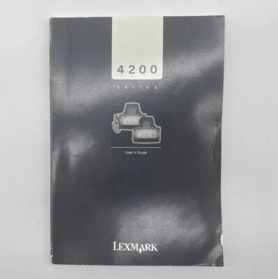 Lexmark 4200 Series Fax Scanner Users Guide Manual Paperback - Image 1 of 4