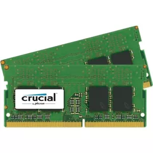 Crucial 16 GB KIT 2 x 8 GB DDR4 2400 MHz PC4-19200 SODIMM 260 pines memoria portátil - Imagen 1 de 2