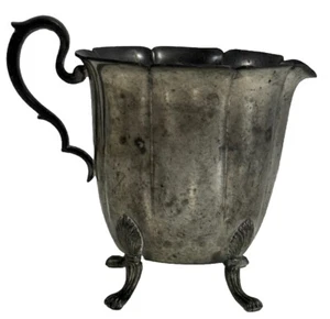 Vintage Pewter Creamer Cup with Pedestal KS Co P79 1950s - Bild 1 von 6