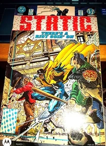 Static #5 Ungraded D.C. Meilenstein Oktober 1993 weiße Seiten Comic. - Bild 1 von 4