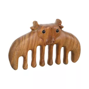Masajeador de madera peine de madera herramienta de masaje punto de acupuntura masaje peine para el cabello - Imagen 1 de 12