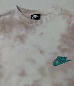 NIKE SWEATSHIRT SIZE MEDIUM TIE DYE FLEECE - Picture 1 of 5
