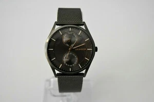 Nuevo Reloj Skagen Auténtico Malla Pistola Esfera Gris SKW6180 $185 - Imagen 1 de 4
