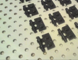 Placa Lego con mango (puentes alineados con pernos) 1x2 [2540] negra x80 - Imagen 1 de 3
