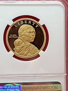 2012-S Sacagawea Proof Dollar NGC PF69 Ultra Cameo - Picture 1 of 3