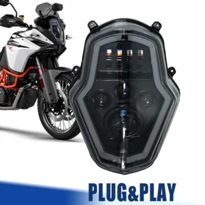 LED Headlight Assembly for KTM ADVENTURE 1090 2017-19 1190 2013-16 1290 2015-17 - Picture 1 of 12