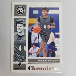 2021-22 Panini Chronicles Draft Picks Jalen Green Rookie Houston Rockets #4
