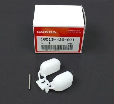 Carburador flotador y pasador genuino HONDA ATC200 XR250L ATC200X ATC200E XL185S XL200R Foto 1 de 3