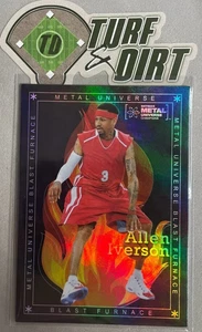 2021 Metal Universe Champions Blast Furnace #BF12 Allen Iverson - Picture 1 of 2