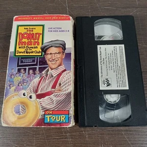 Rob Evans The Donut Man With Duncan and the Donut Repair Club (VHS, 1990) - Picture 1 of 4