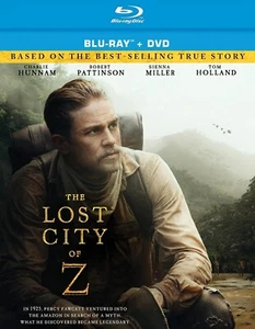 The Lost City of Z w Robert Pattinson (Blu Ray) DISC & COVER ART ONLY NO CASE - Picture 1 of 1