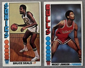 1976-77 Topps Bruce Seals Seattle Supersonics - Picture 1 of 2