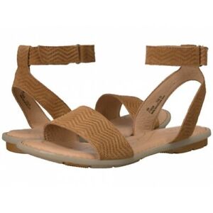 Born Womens Brown Tegal Ankle Strap Casual Open Toe Adjustable Sandals Shoes