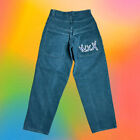 Vintage 1990?S Nixx Baggy Green Skater Jeans Jnco Inspired 29In
