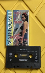 This Used To Be My Playground, Madonna, A League of Their Own Cassette Single - Picture 1 of 4