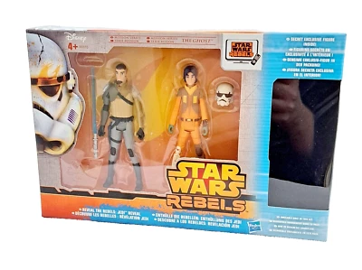Hasbro Star Wars Rebels Exclusif 3er Lot The Ghost Ezra Keo Secret Figurine Ovp - Photo 1/2