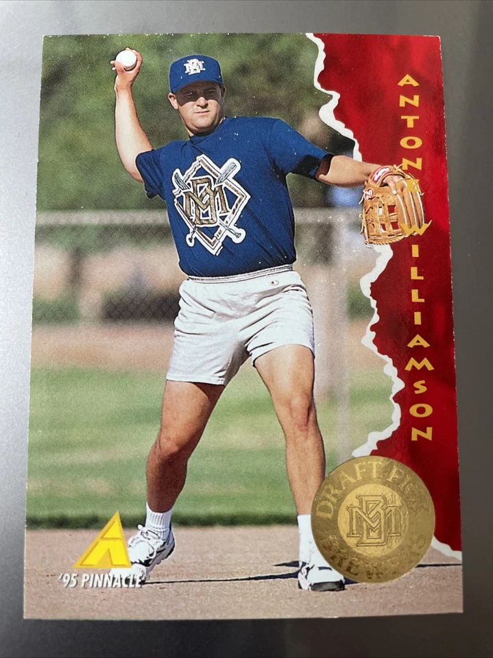 1995 Pinnacle Baseball #169 Antone Williamson RC - Image 1 of 2