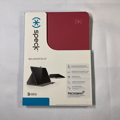 Funda Speck Balance Folio para Samsung Galaxy Tab S7 5G Rosa Real / Borgoña Exuberante Foto 1 de 4