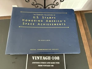 P.C.S. Collection US Stamps Honoring America's Space Achievement STAMPS NASA VTG - Picture 1 of 24