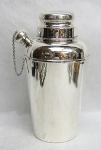 VINTAGE REED & BARTON STERLING SILVER 8.5" COCKTAIL SHAKER #X115 - Picture 1 of 13