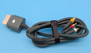 Microsoft Xbox 360 Composite AV Kabel X810973-001 OEM - getestet & funktionsfähig - Bild 1 von 5