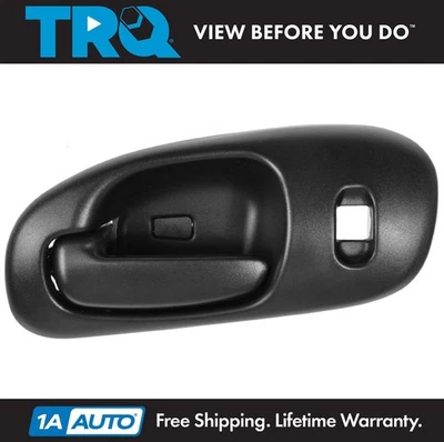 TRQ Front Left Interior Door Handle Black For 1998-2004 Dodge Intrepid - Image 1 of 2