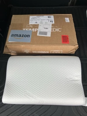 "Almohada para cuello Tempur-Pedic TEMPUR-Ergo, perfil grande en blanco 20""x12,5""x4,75""" Foto 1 de 4