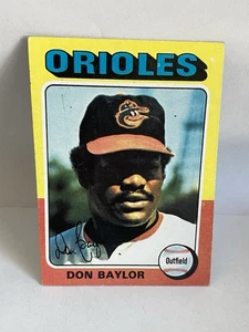 Don Baylor 1975 Topps #382 Baltimore Orioles - Bild 1 von 3