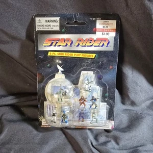 Vintage STAR RIDER 8 Pc. Star Rider Play Figures SOMA 1996 Toys New In Package - Picture 1 of 3