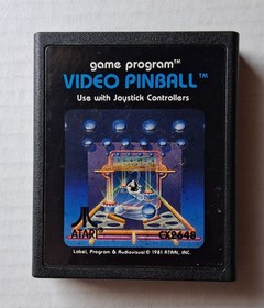 Atari 2600 - Video Pinball (Picture Label) - game cartridge only - tested